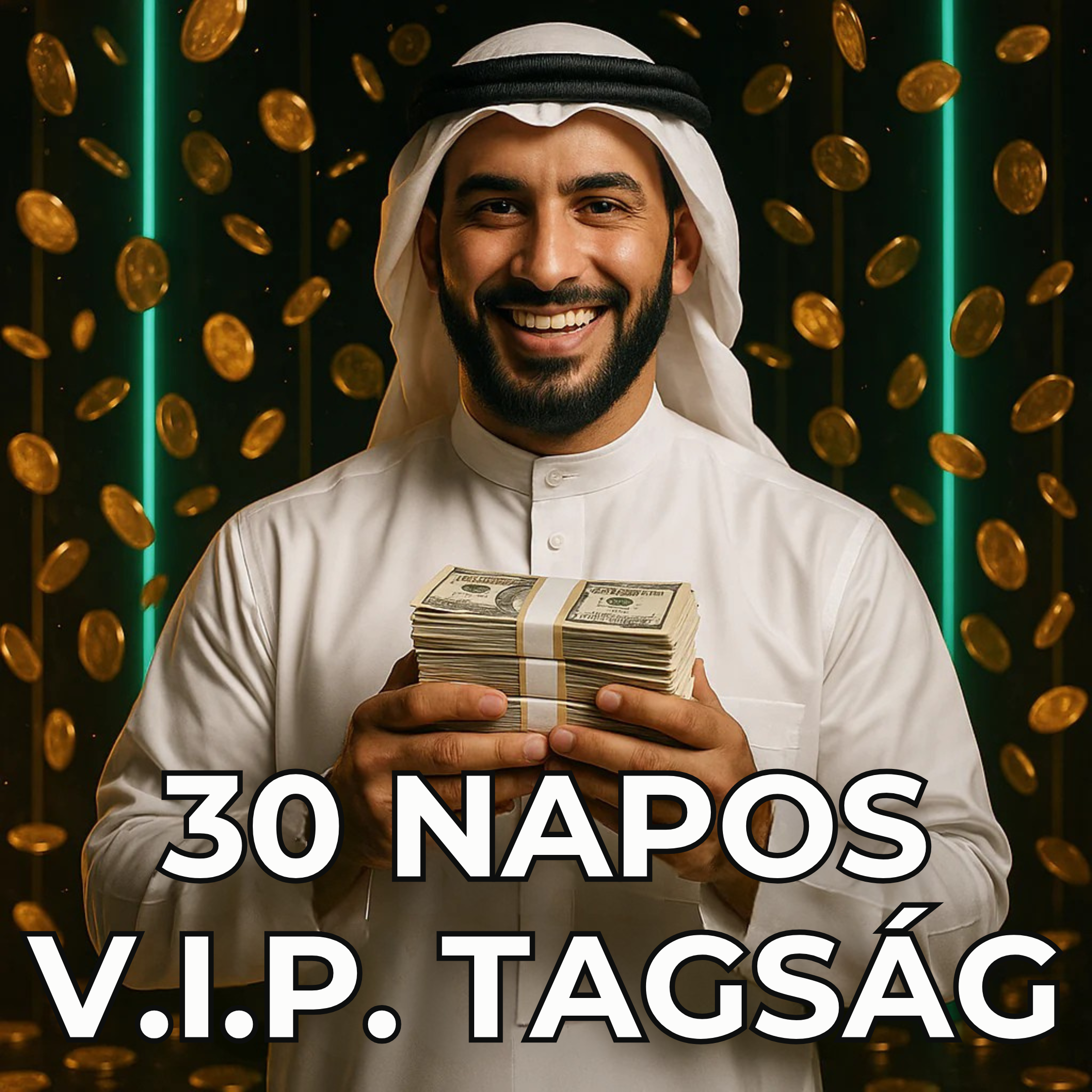 30 NAPOS PRÉMIUM V.I.P. TAGSÁG